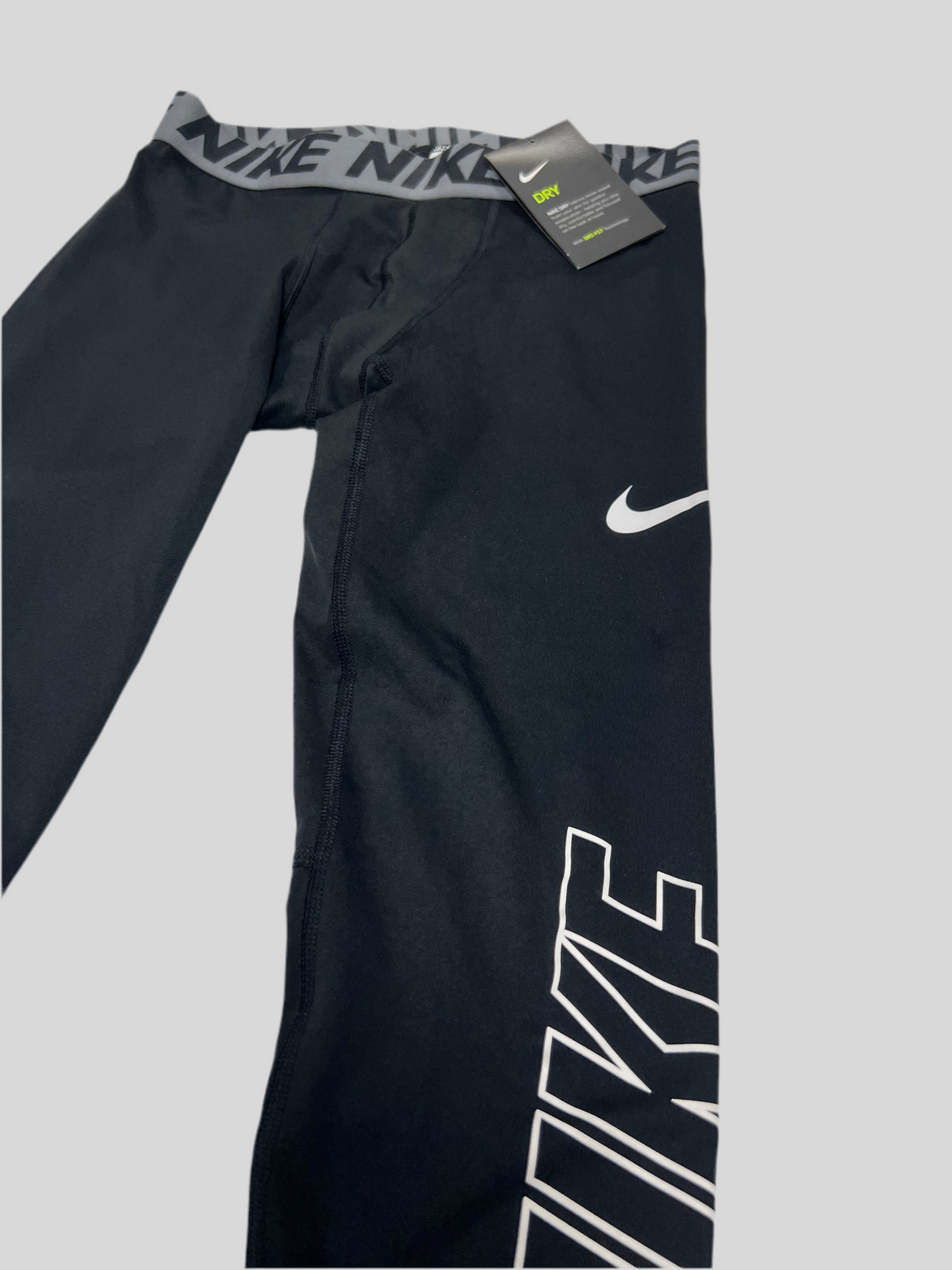 Mallas de entrenamiento Nike ✔️ Pro Dri-FIT para niño en Color negro Talla XL