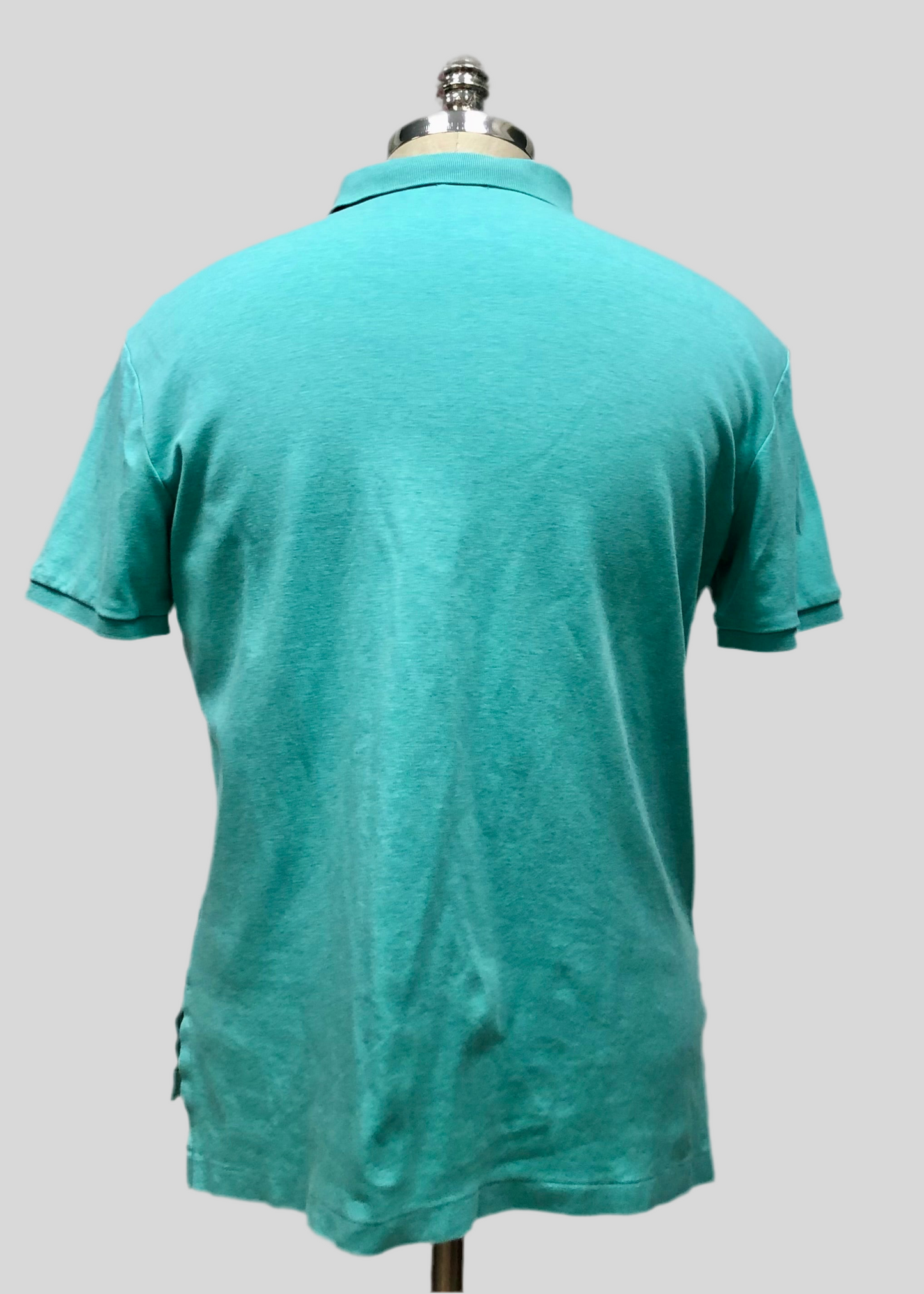 Camiseta Polo Ralph Lauren 🏇🏼 Pima color turquesa Talla S Entalle Clásico (ver descripción)