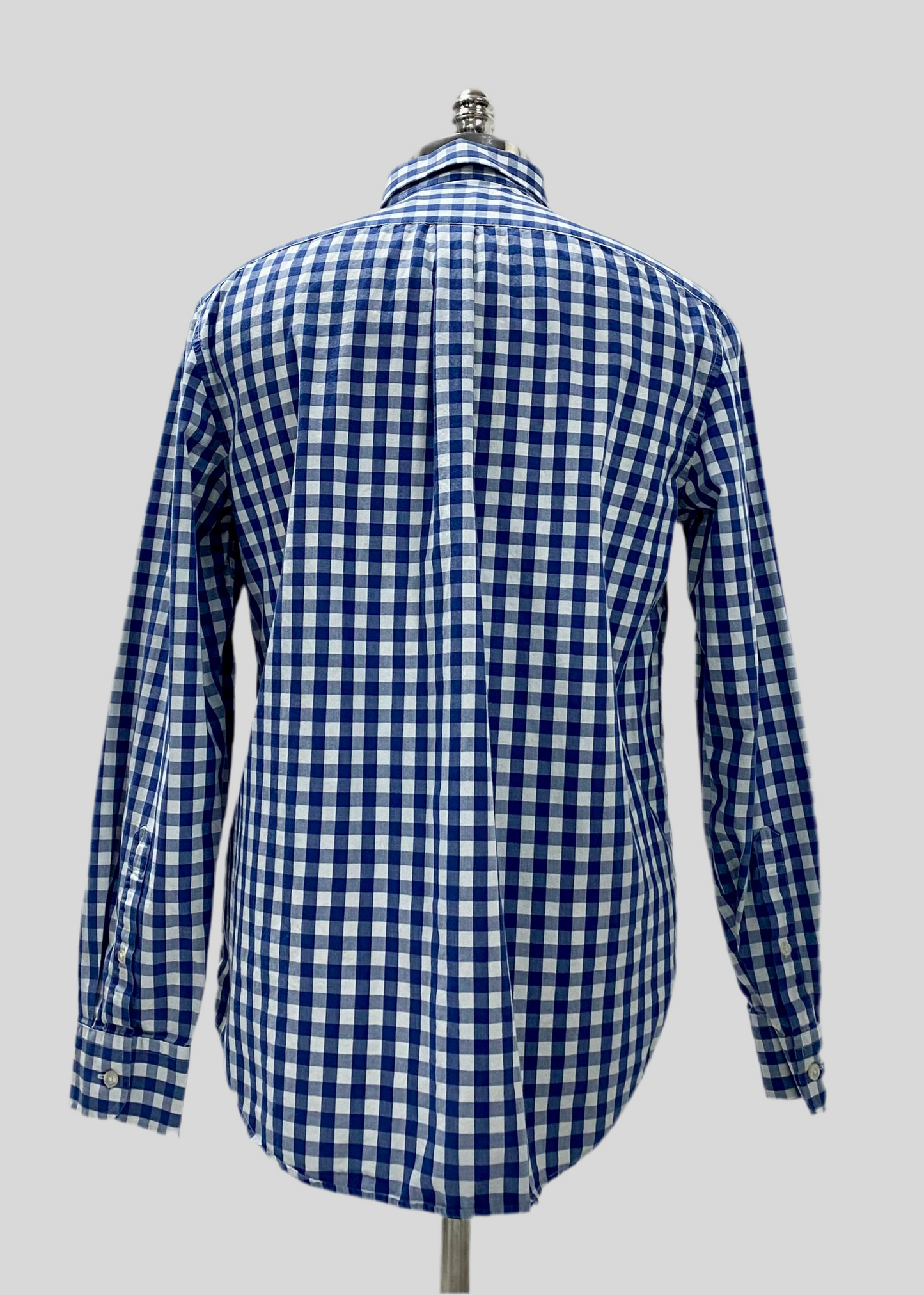 Camisa Vineyard Vines 🐳 con patron cuadros en color azul y blanco Talla M Entalle Regular