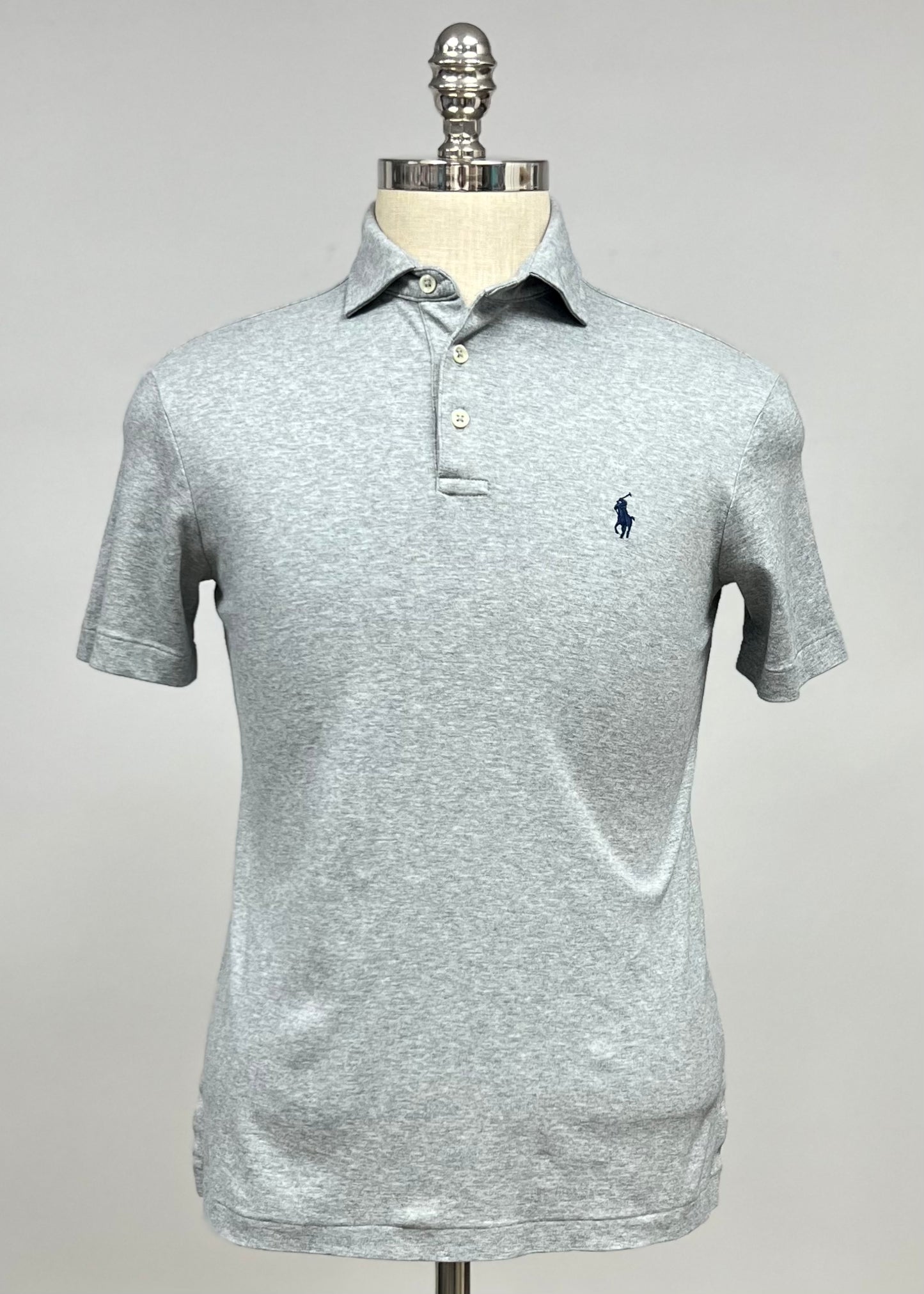 Camiseta Polo Ralph Lauren 🏇🏼 color gris claro Talla S Entalle Regular