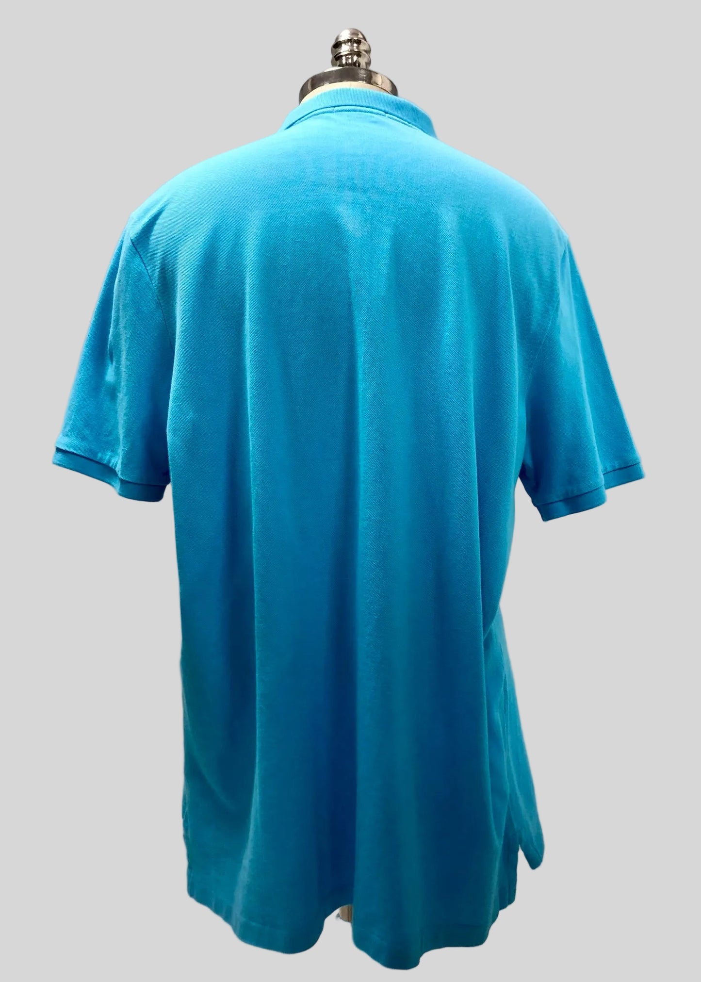 Camiseta Polo Ralph Lauren 🏇🏼color azul turquesa Talla XL Entalle Clásico