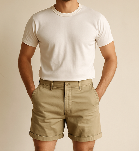 Short Casual Banana Republic 🇺🇸 color kaki talla 33