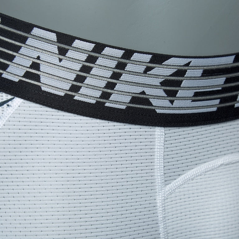 Mallas de entrenamiento licra Nike ✔️ Pro Dri-FIT 3/4 para hombre en Color blanco Talla XL