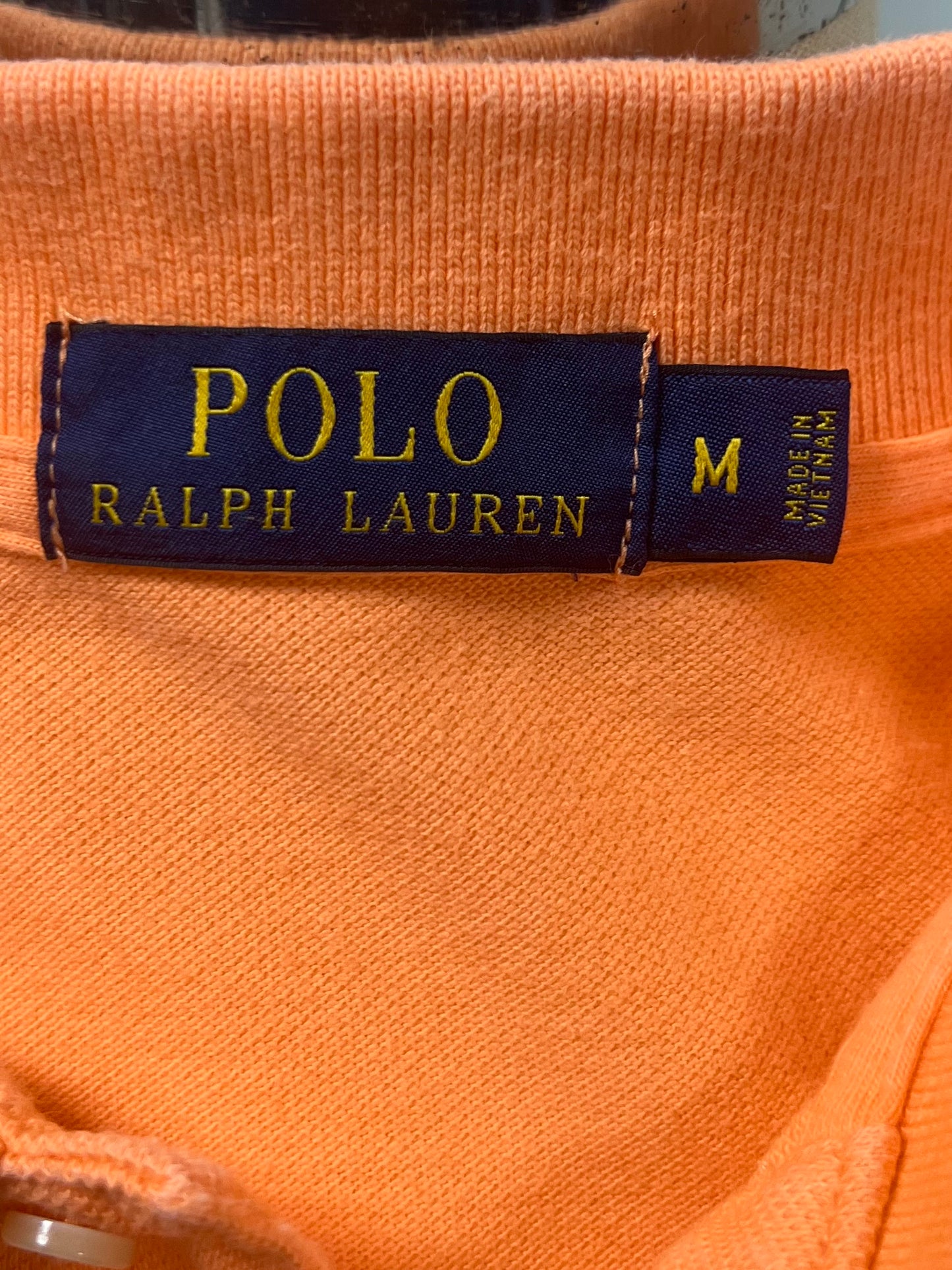 Camiseta Polo Ralph Lauren 🏇🏼color naranja Talla M Entalle Regular (ver descripción)