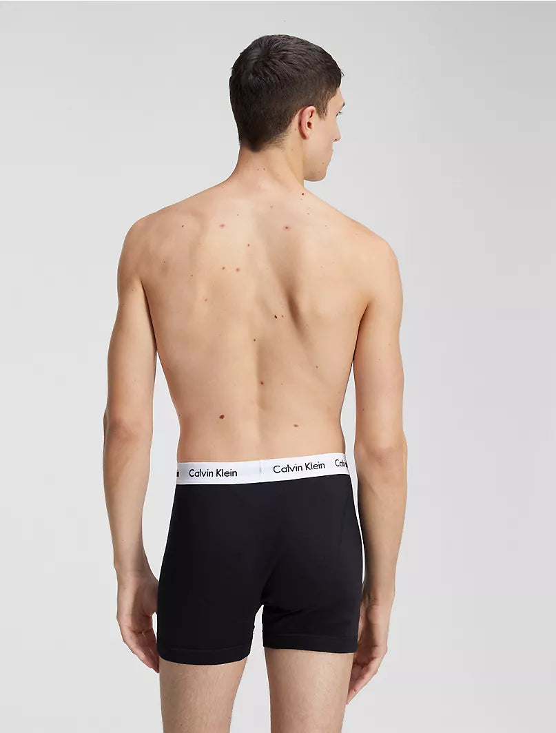 Paquete de 5 Calzoncillos tipo Boxer Calvin Klein Tela algodón - Talla XL Entalle Clásico