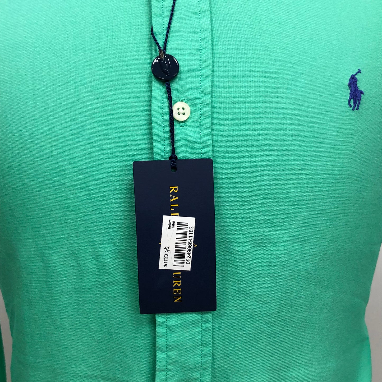 Camisa de botones Polo Ralph Lauren 🏇🏼  en color verde Talla M Entalle Regular (ver descripción)