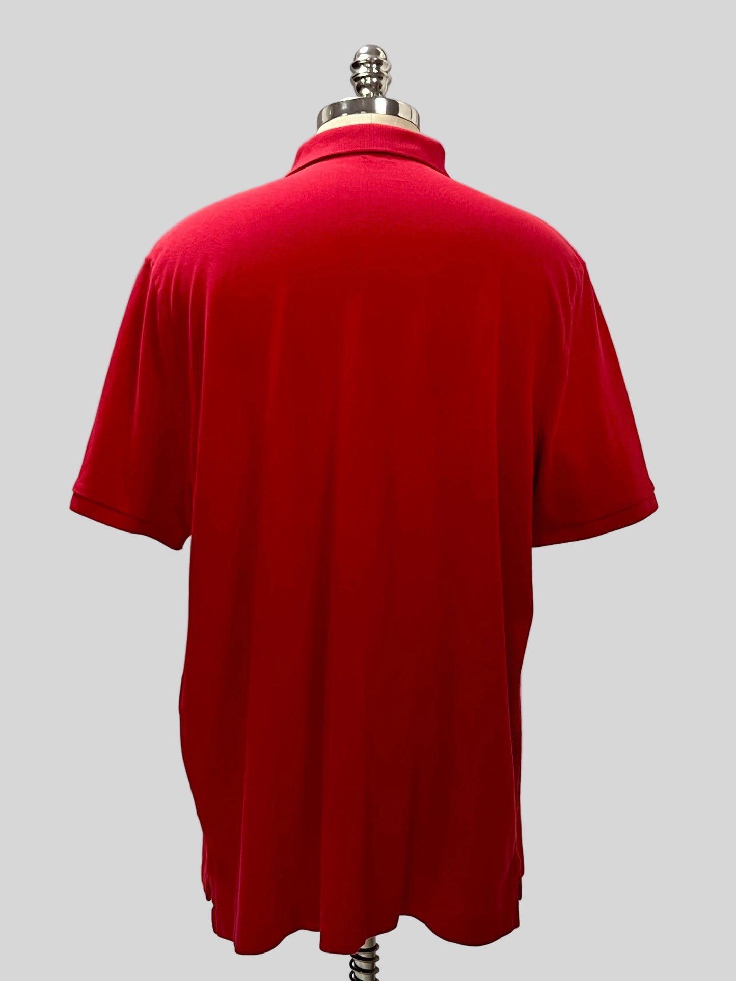 Camiseta Polo Ralph Lauren 🏇🏼 color rojo Talla XL Entalle Clásico