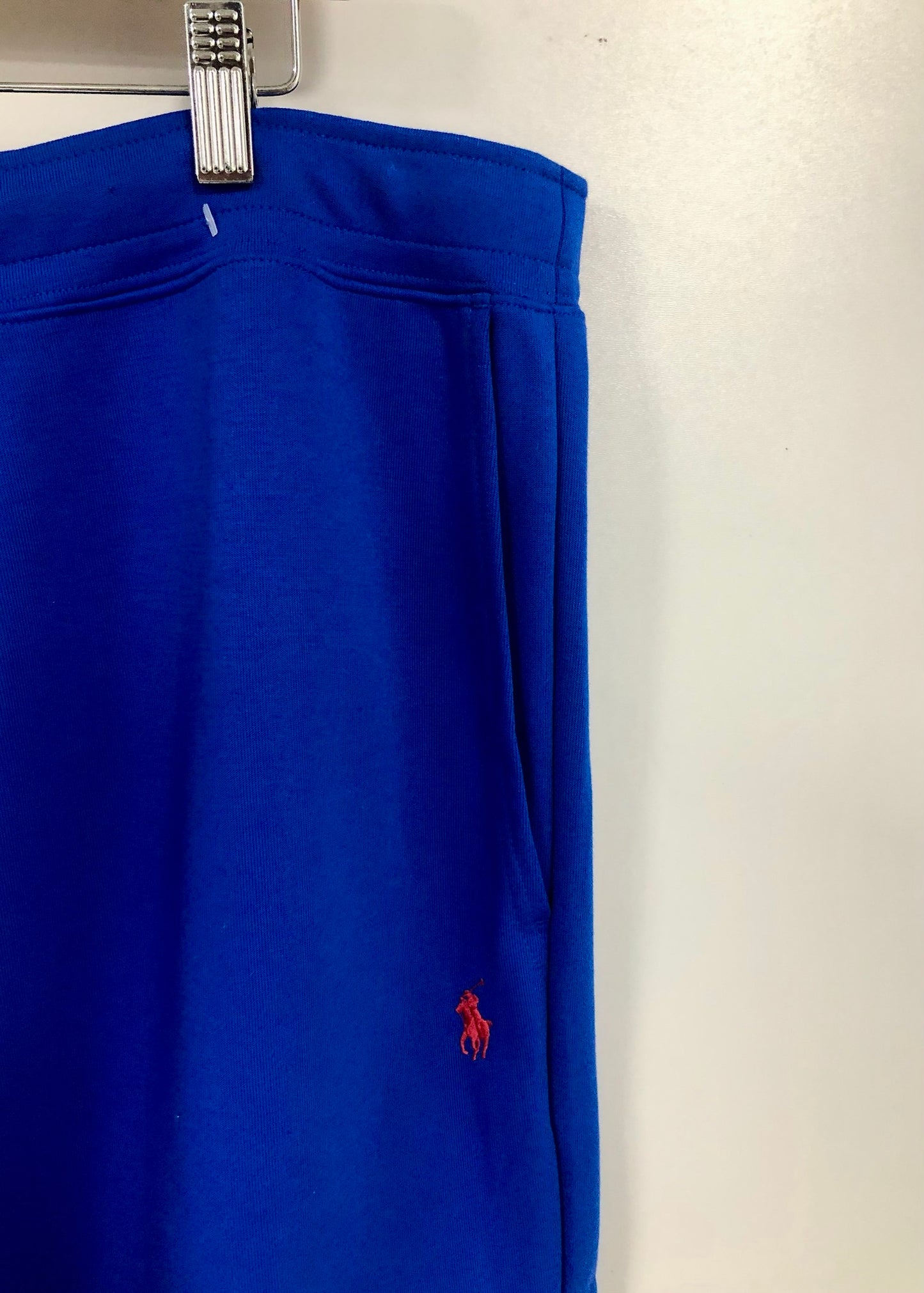 Short Lounge Polo Ralph Lauren 🏇🏼 color azul intenso y logo en rojo Talla XXL