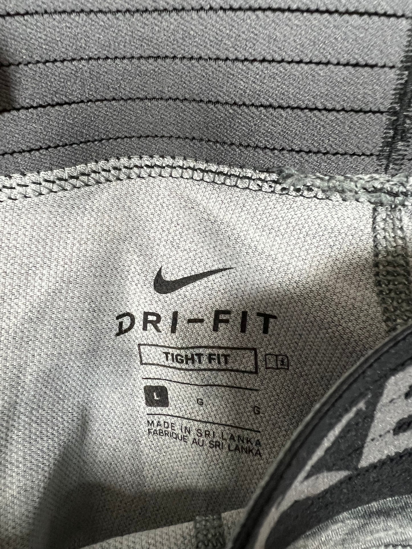 Mallas de entrenamiento Nike ✔️ Pro Dri-FIT para hombre en Color gris claro Talla L