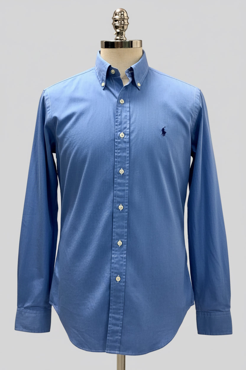 Camisa de botones Polo Ralph Lauren 🏇🏼 en color Celeste Talla M Entalle Regular