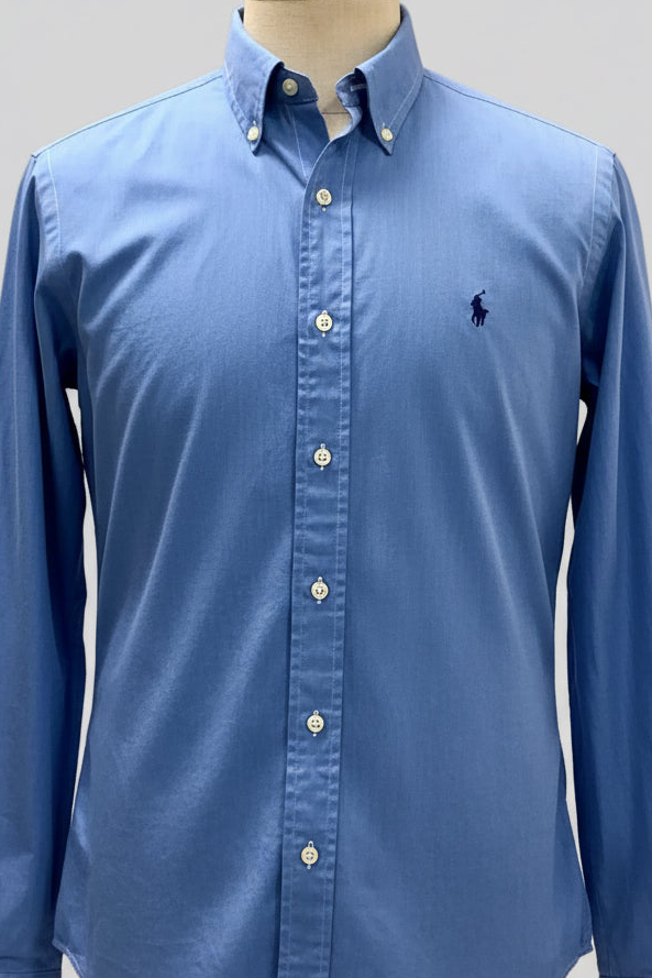 Camisa de botones Polo Ralph Lauren 🏇🏼 en color Celeste Talla M Entalle Regular