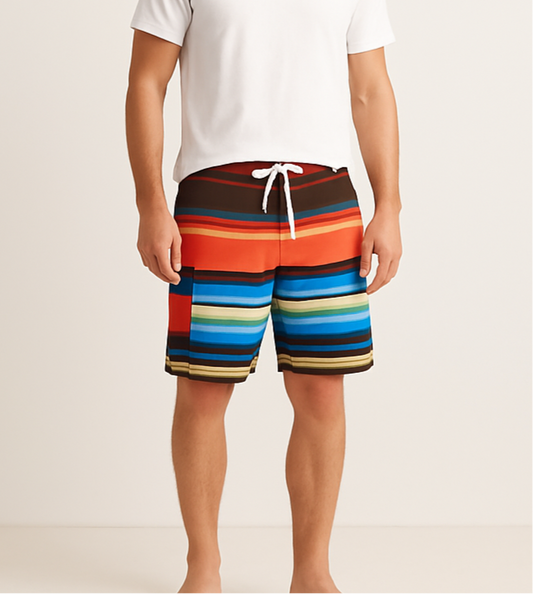 Traje de baño Sperry ⛵️con diseño de rayas multicolor Talla L (34)