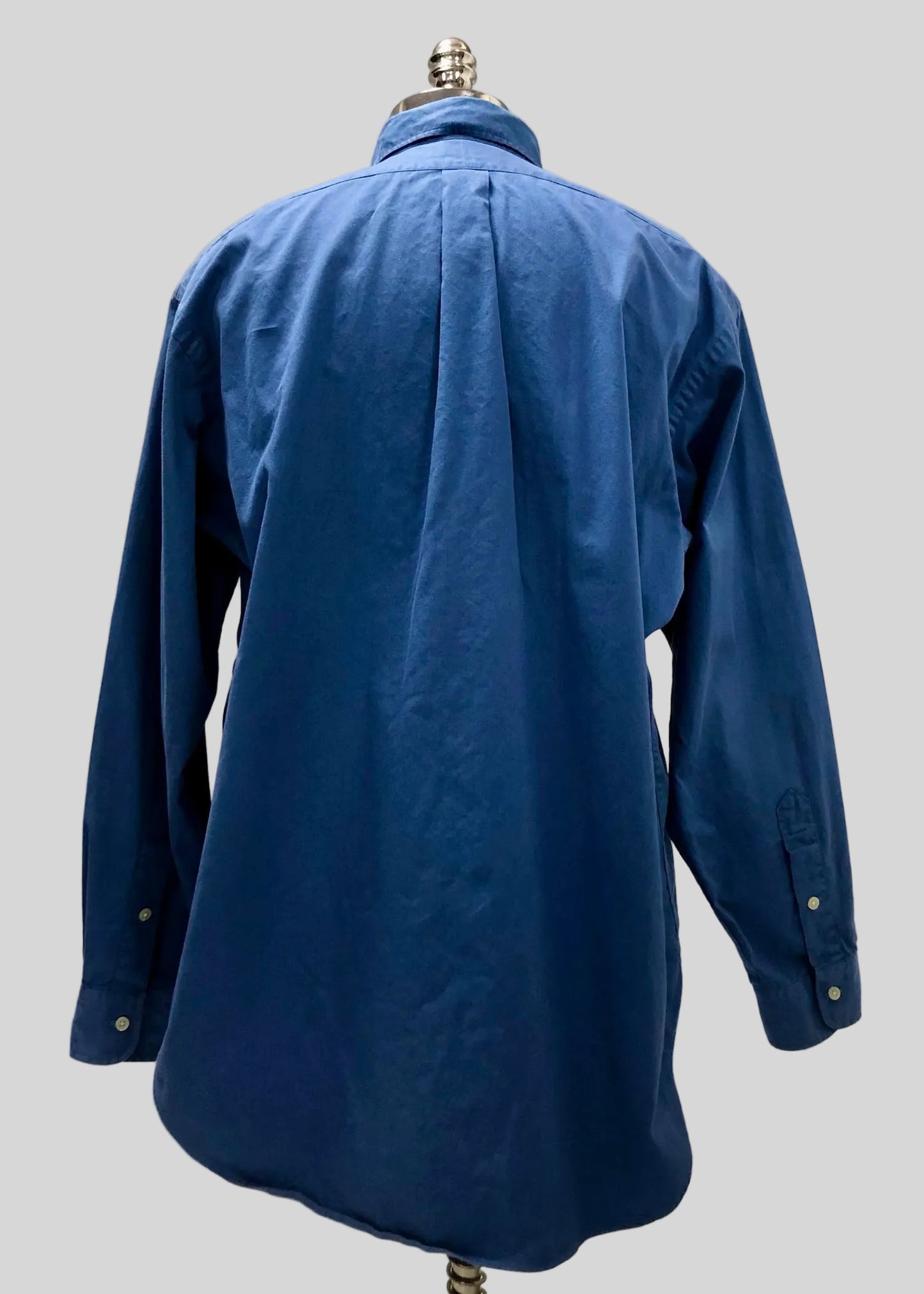 Camisa de botones Polo Ralph Lauren 🏇🏼  en color azul Talla XL Entalle Regular (ver descripción)