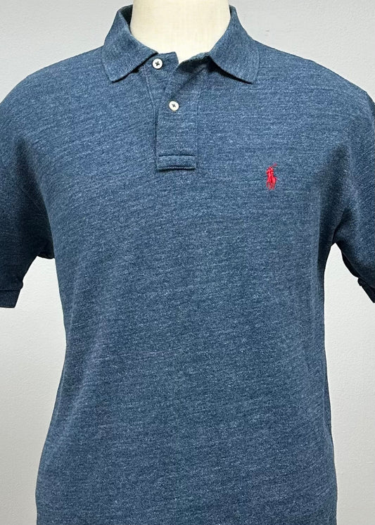 Camiseta Polo Ralph Lauren 🏇🏼 color azul grisáceo Talla M Entalle Regular