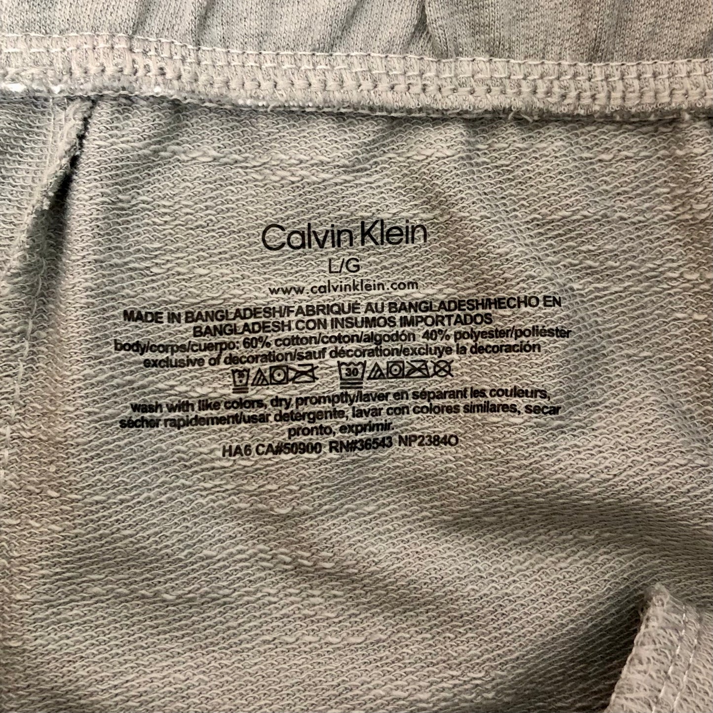 Short Lounge color claro Calvin Klein 🇺🇸 Talla M y L