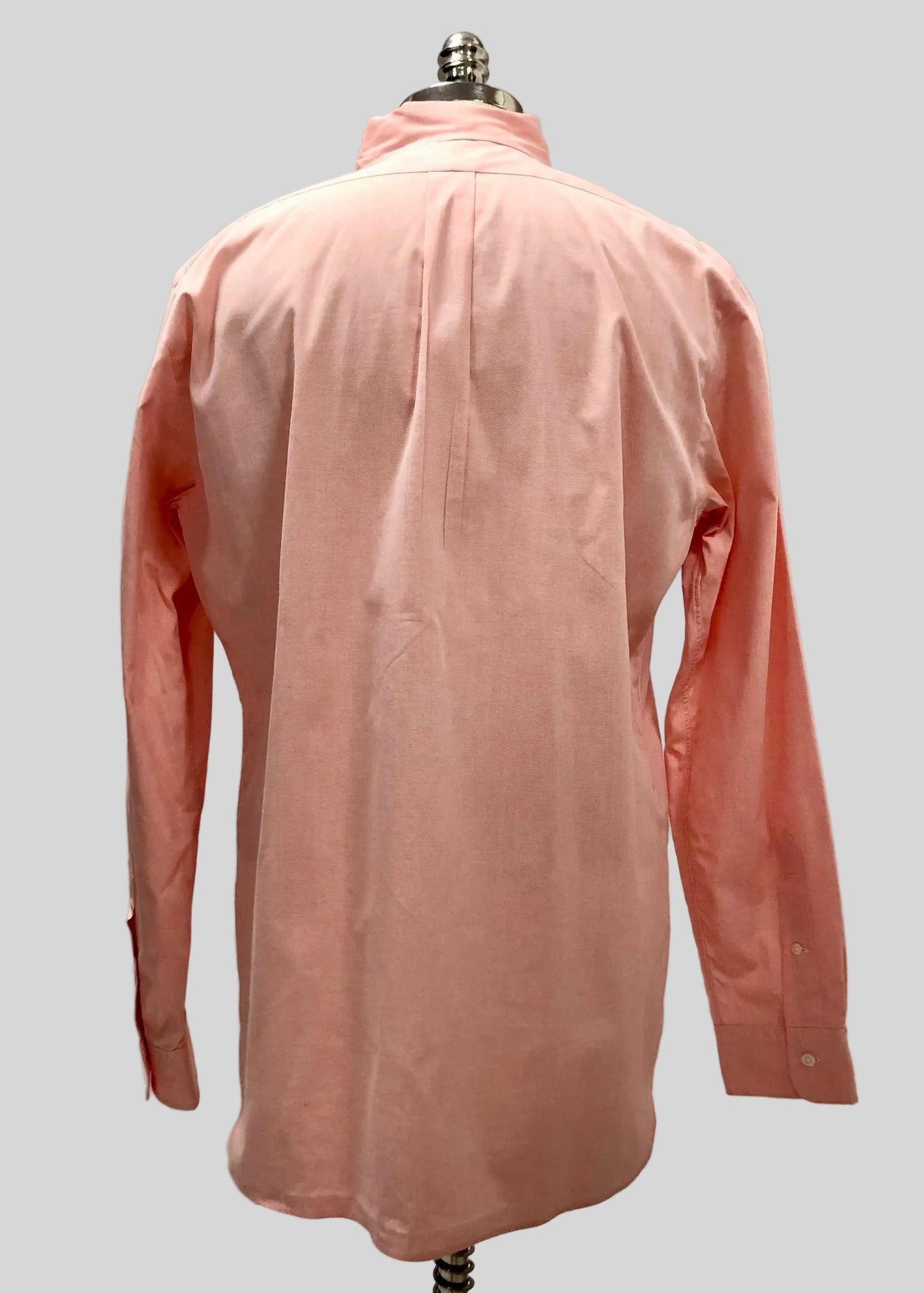 Camisa de botones Polo Ralph Lauren 🏇🏼 Oxford en color salmon Talla L Entalle Regular