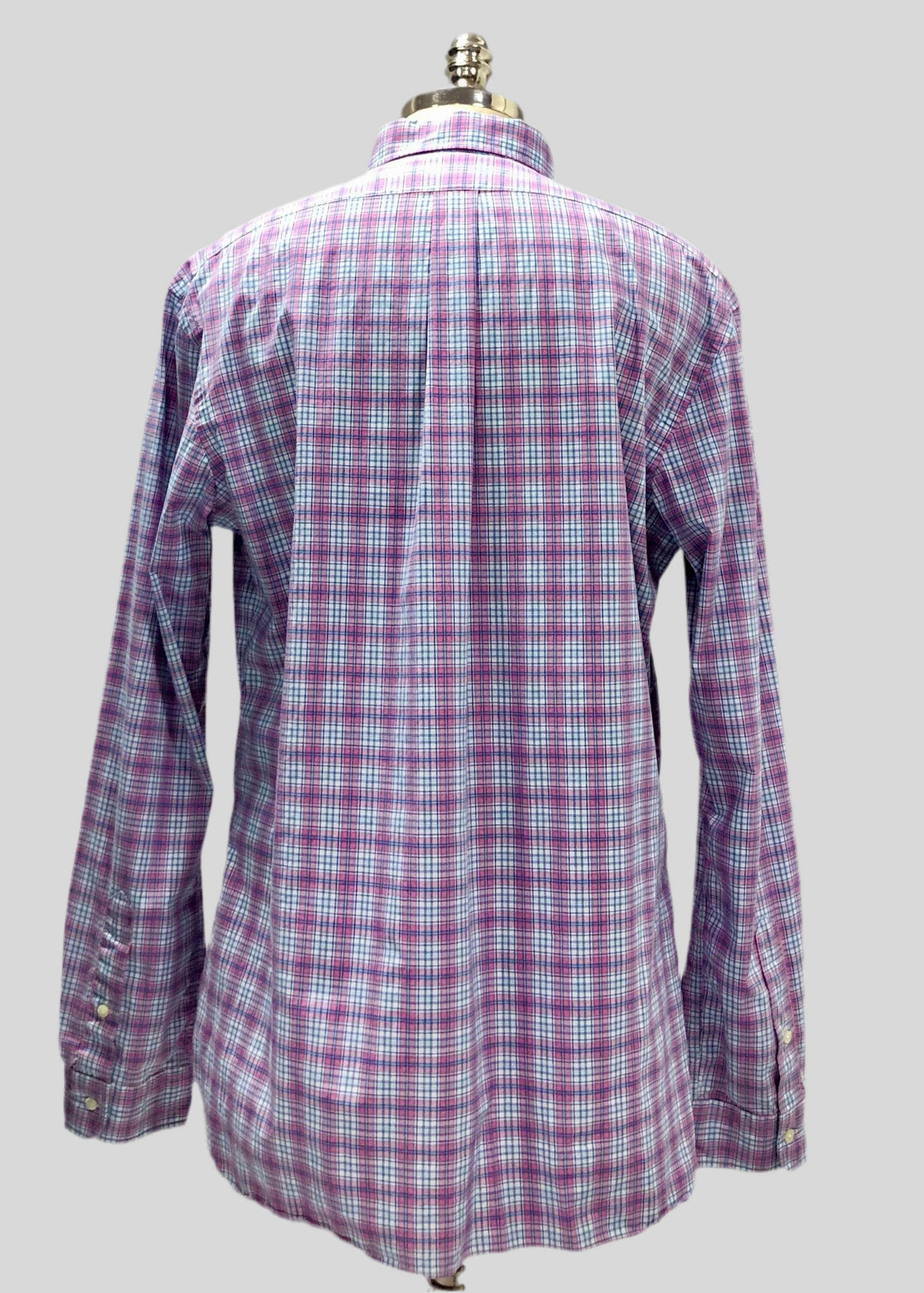 Camisa de botones Polo Ralph Lauren 🏇🏼 con patron de cuadros Rojo, azul y blanco Talla XL Entalle Slim Fit