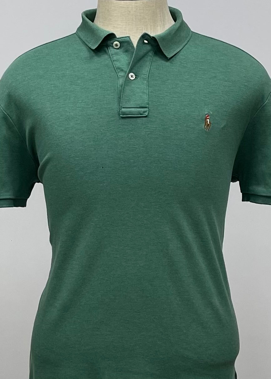 Camiseta Polo Ralph Lauren 🏇🏼 color verde oscuro Talla L Entalle Regular