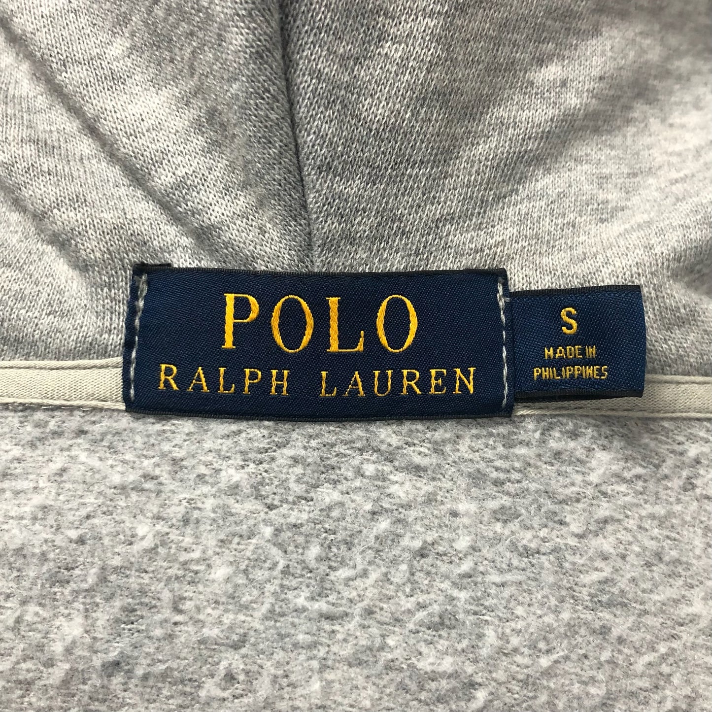Hoodie abierto Polo Ralph Lauren 🏇🏼 con capucha en color gris Talla S