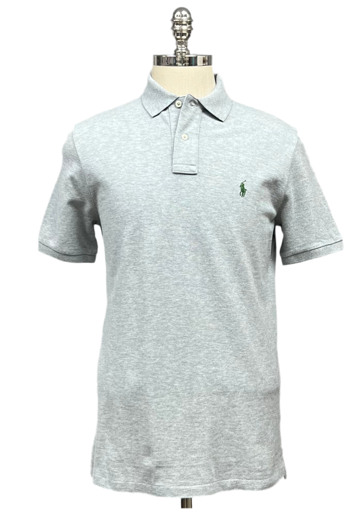 Camiseta Polo Ralph Lauren 🏇🏼color gris claro Talla M Entalle Clásico