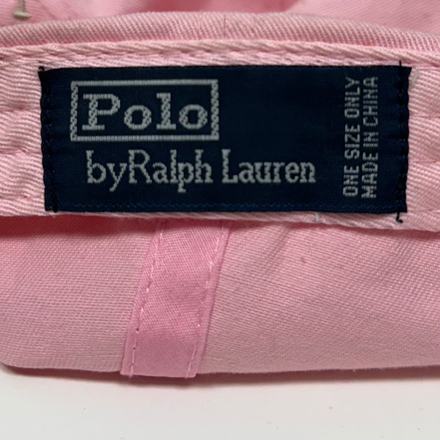 Gorra Polo Ralph Lauren 🏇🏼 color rosado y logo tradicional multicolor