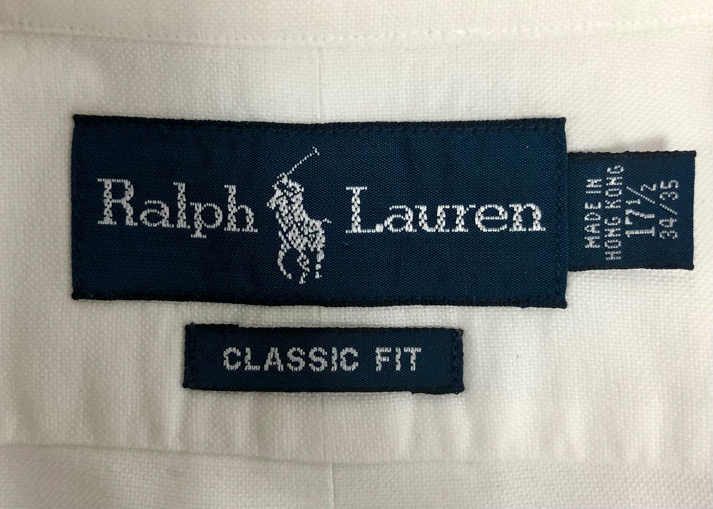 Camisa de botones Polo Ralph Lauren 🏇🏼  en color blanco Talla XL Entalle Regular (ver descripción)