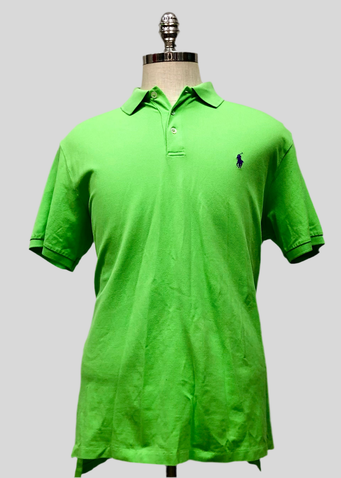 Camiseta Polo Ralph Lauren 🏇🏼 Color verde intenso Talla XL Entalle Regular (ver descripción)