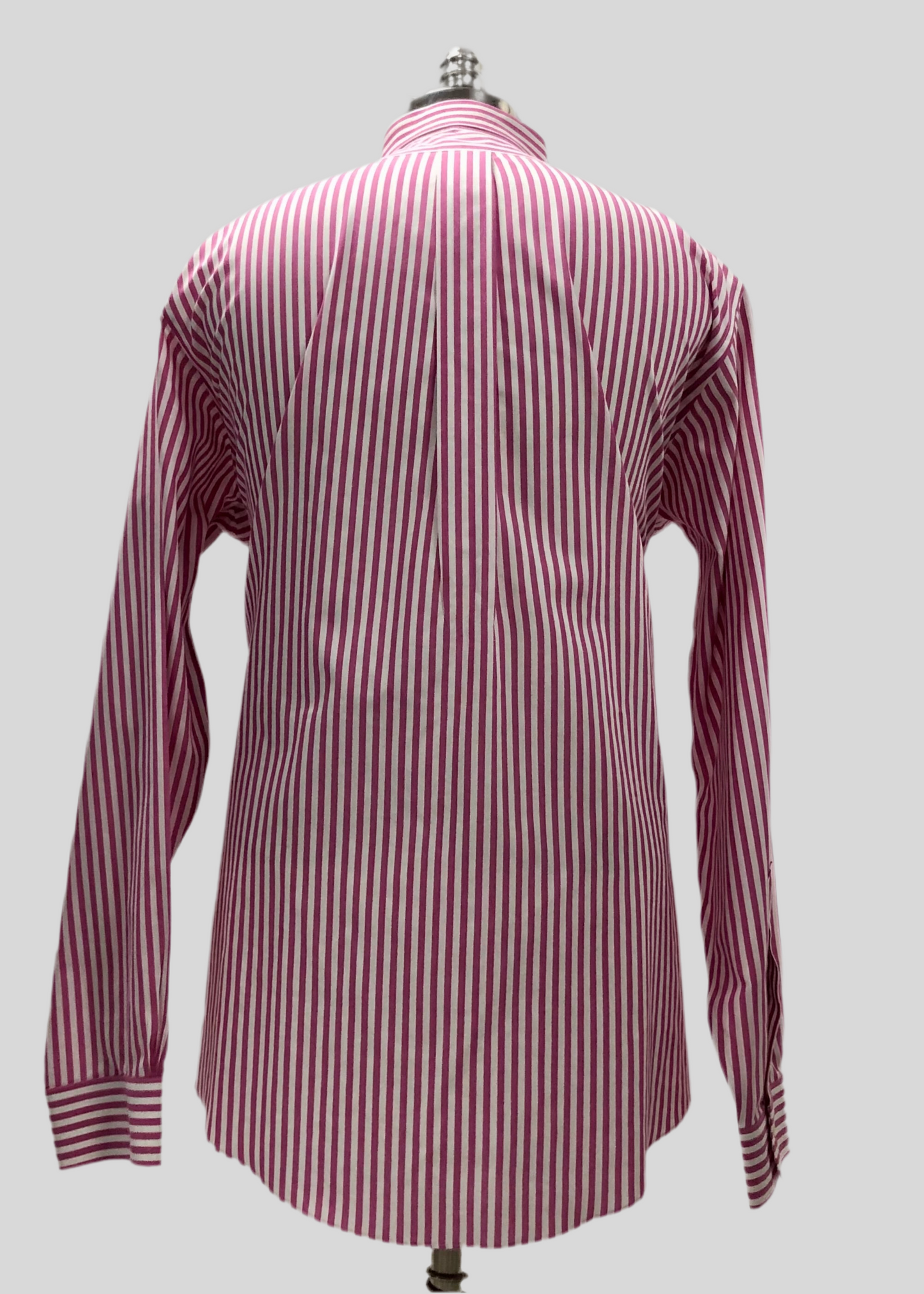 Camisa Brooks Brothers 🐑 con patrón de rayas en rojo y blanco Talla XL Entalle Clásico