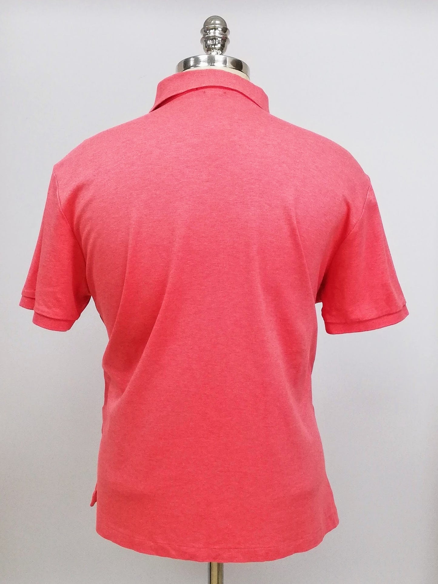 Camiseta Polo Ralph Lauren 🏇🏼 color rosado magenta Talla XL Entalle Custom Slim Fit