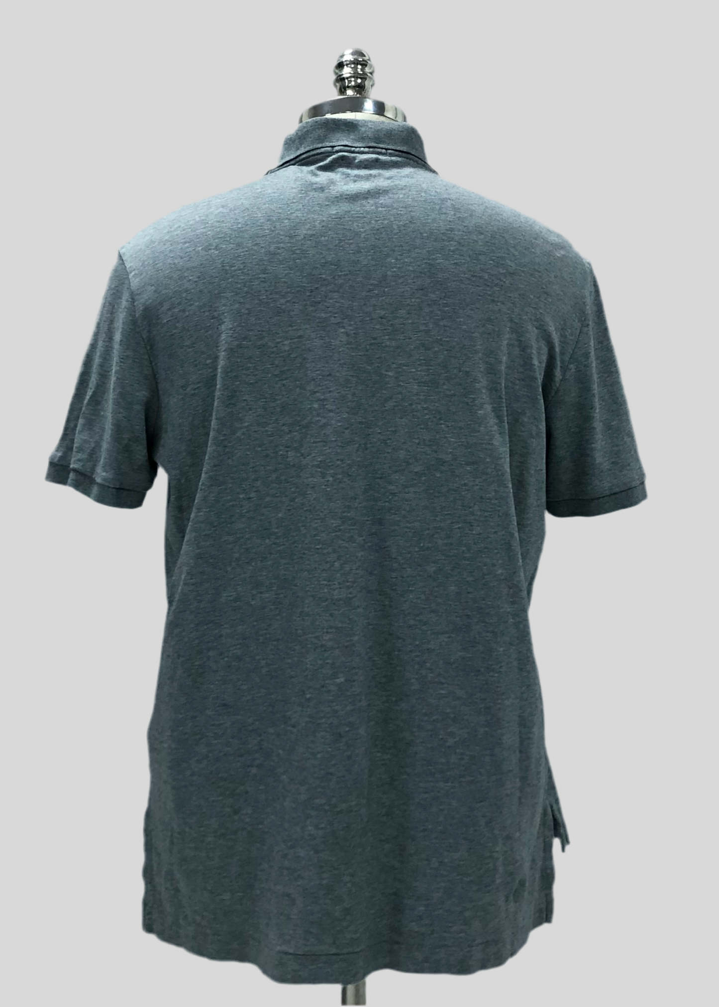 Camiseta Polo Ralph Lauren 🏇🏼Tela Pima color gris Talla L Entalle Regular