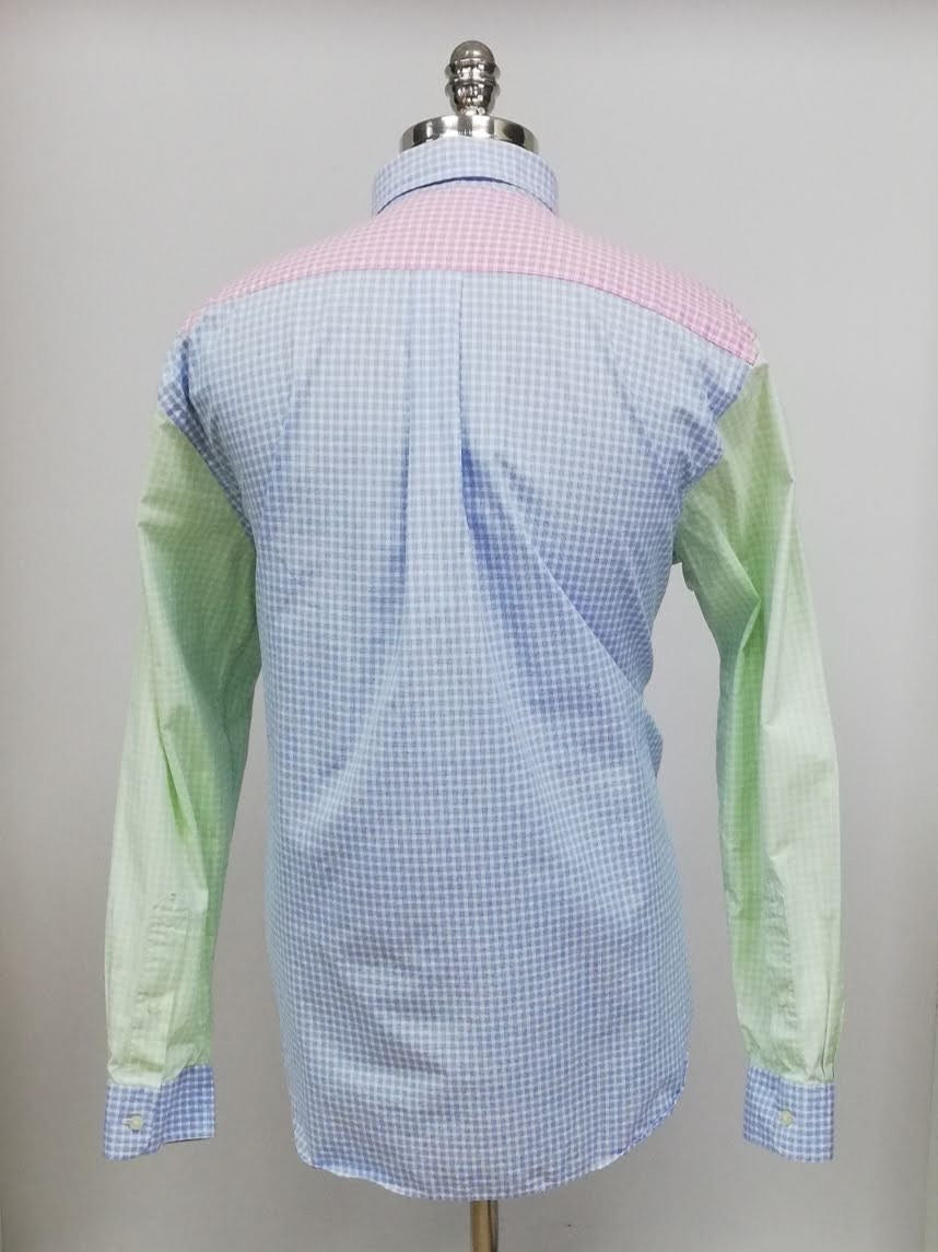 Camisa de botones Vineyard Vines 🐳 con patrón de cuadros multicolor Talla XL Entalle Slim Fit