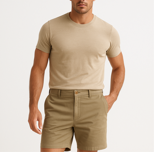 Short Casual Polo Ralph Lauren🏇 color Kaki talla 33