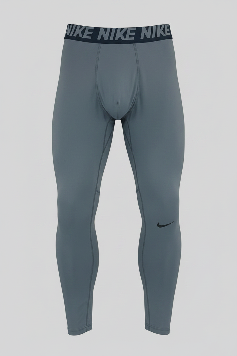 Malla de entrenamiento licra Nike ✔️ Pro Dri-FIT para hombre en Color gris cintura en negro Talla M