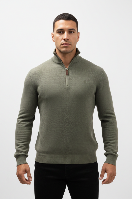 Sueter Jersey Polo Ralph Lauren 🏇🏼 color gris claro con logo en gris Talla S