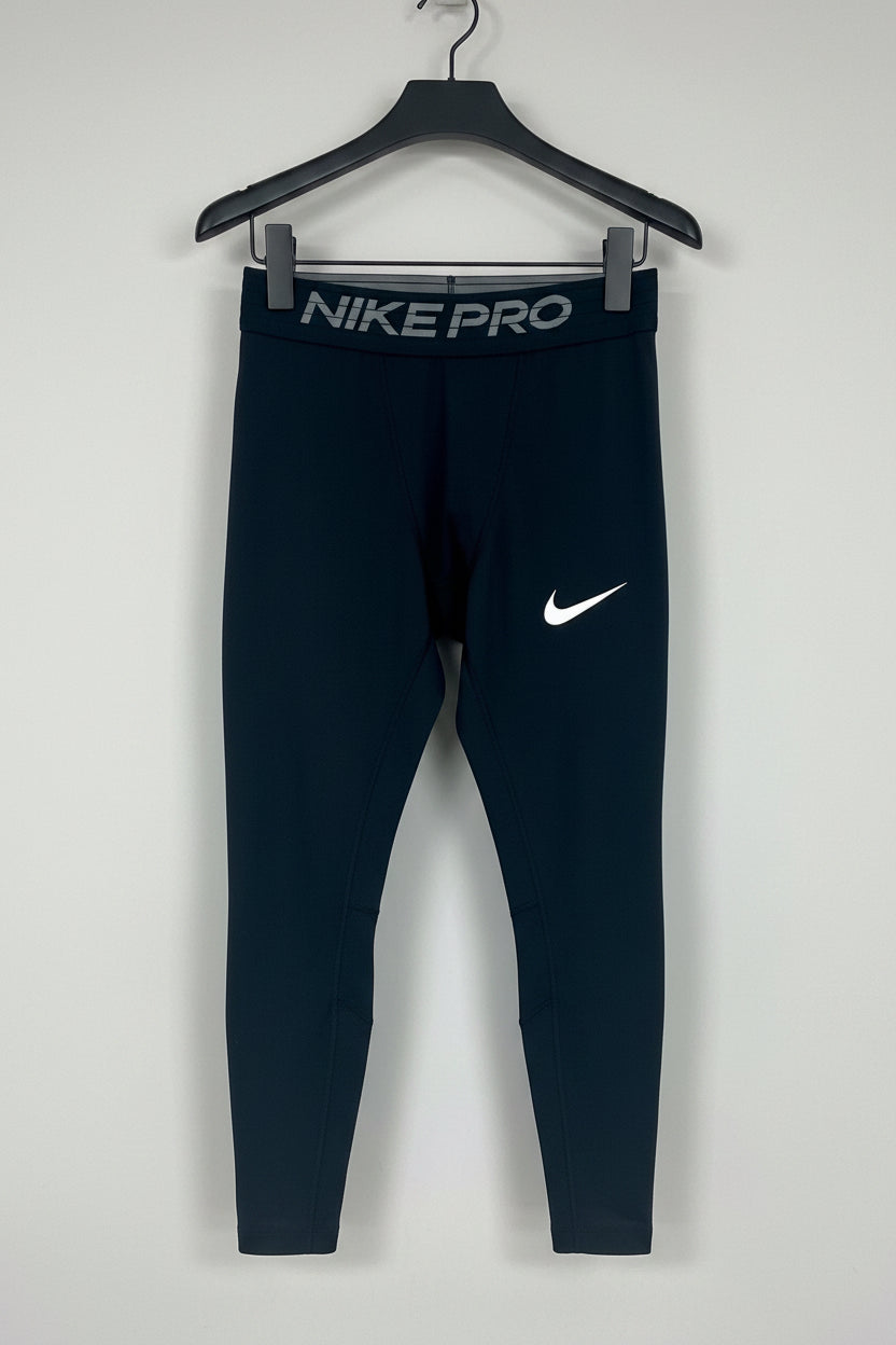 Malla de entrenamiento licra Nike ✔️ Pro Dri-FIT de 3/4 de largo para hombre en Color negro cintura negro Talla S