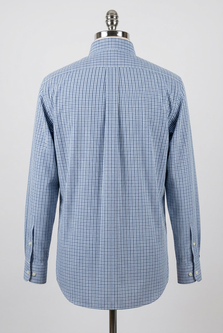 Camisa de botones Vineyard Vines 🐳 color blanco de cuadros en color rojo, turquesa y azul Talla L Entalle Regular
