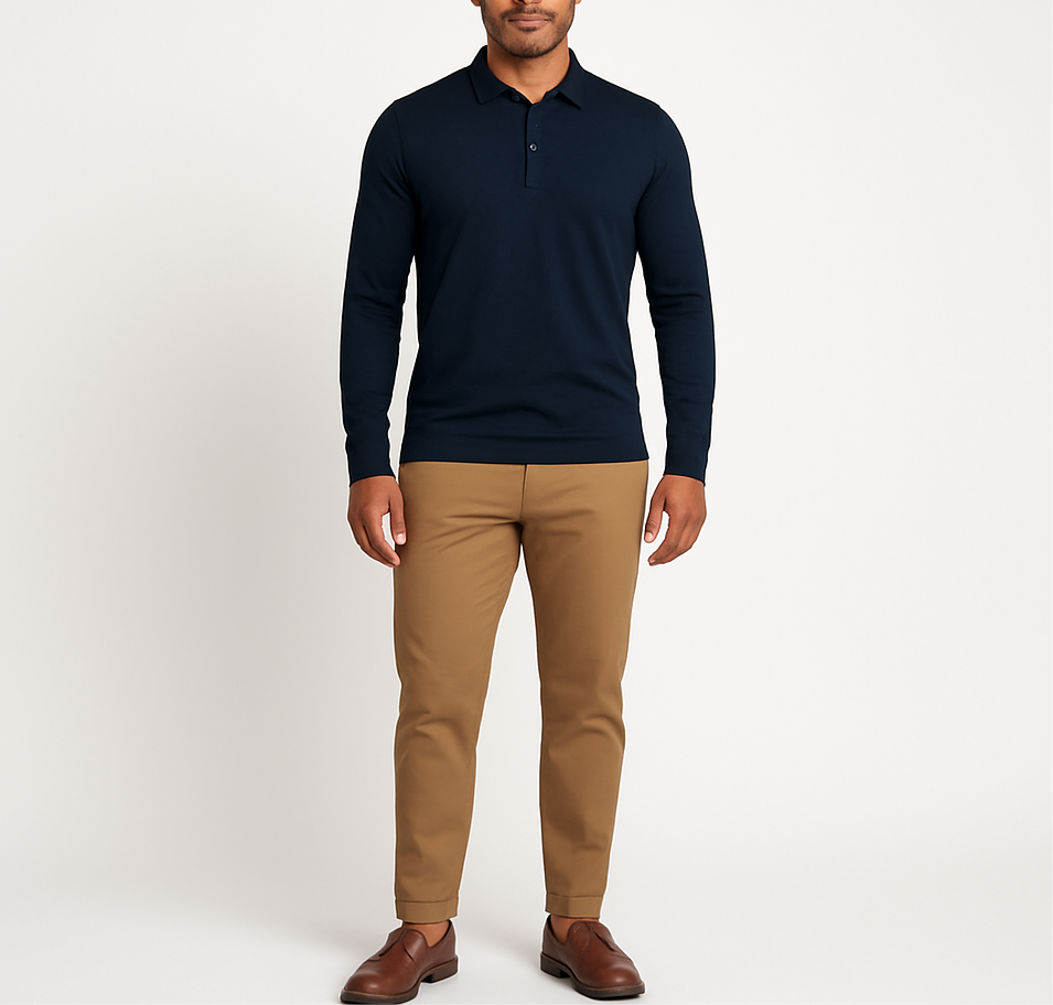 Camiseta Polo Hugo Boss color azul navy Talla L Entalle Regular