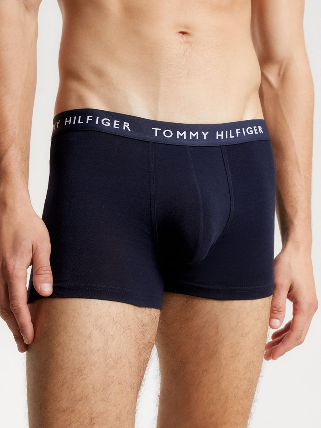 Boxer Briefs Tommy Hilfiger 🇺🇸 Tela algodón stretch color azul navy Talla S