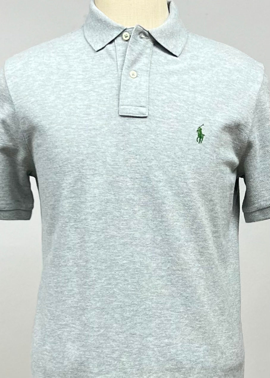 Camiseta Polo Ralph Lauren 🏇🏼color gris claro Talla M Entalle Clásico