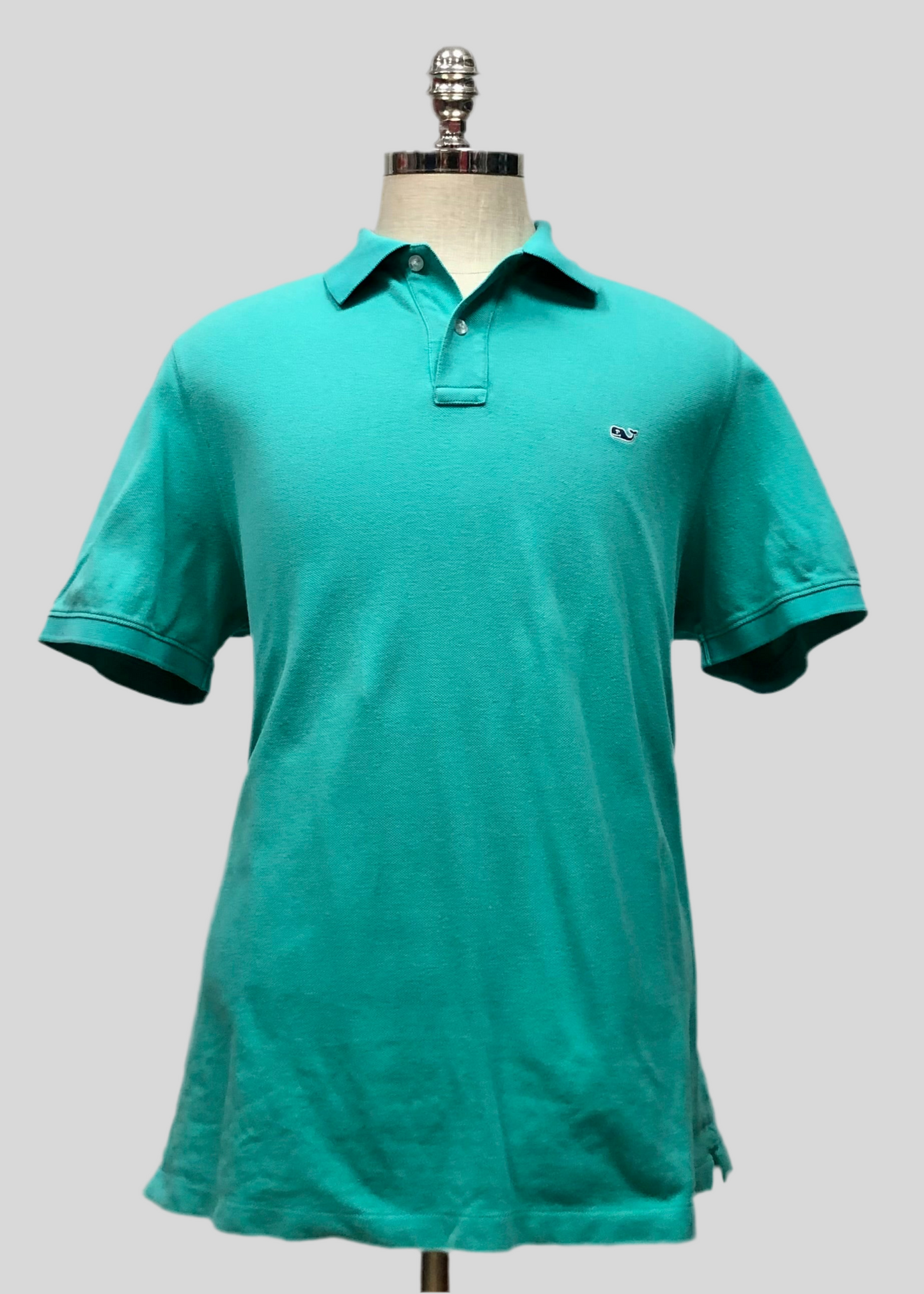 Camiseta Polo Vineyard Vines 🐳 color turquesa Talla L Entalle Clásico