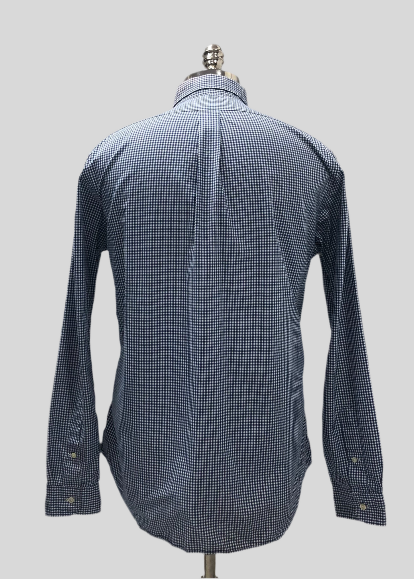 Camisa de botones Polo Ralph Lauren 🏇🏼 de cuadros gingham en color azul y blanco Talla L Entalle Regular (ver descripción)