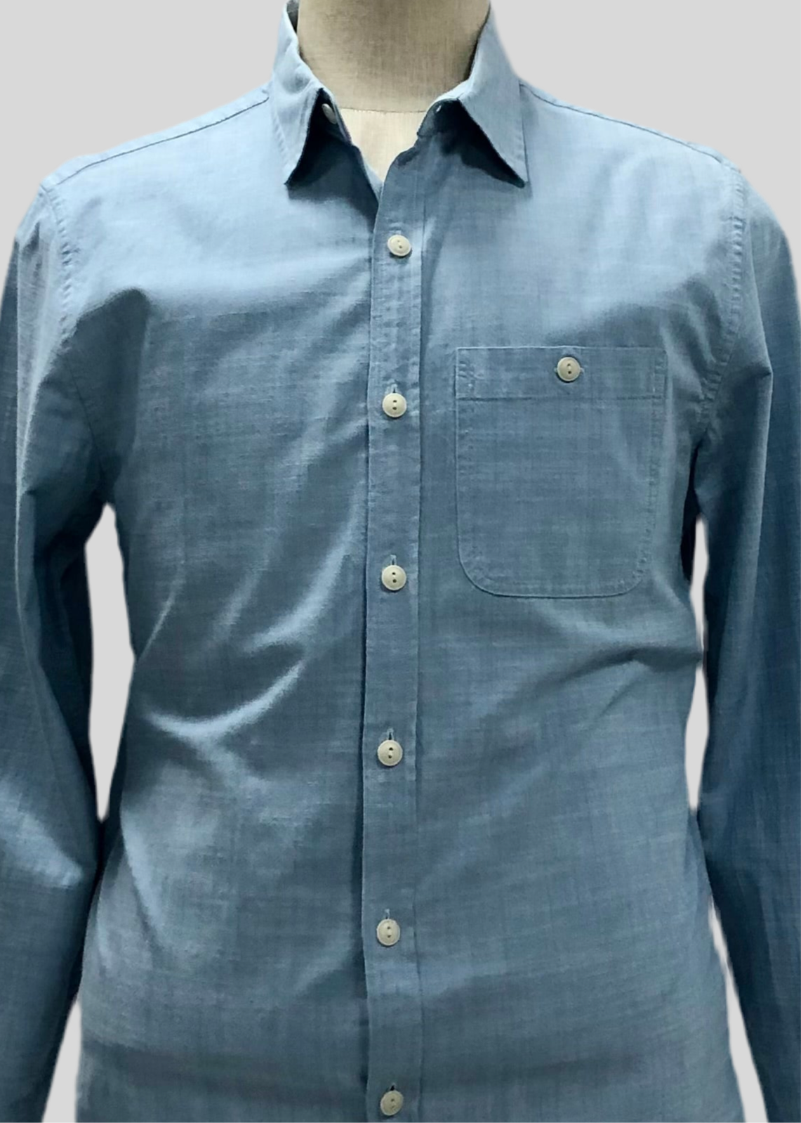Camisa de botones Vineyard Vines 🐳 en color celeste degradado Talla M Entalle Slim Fit