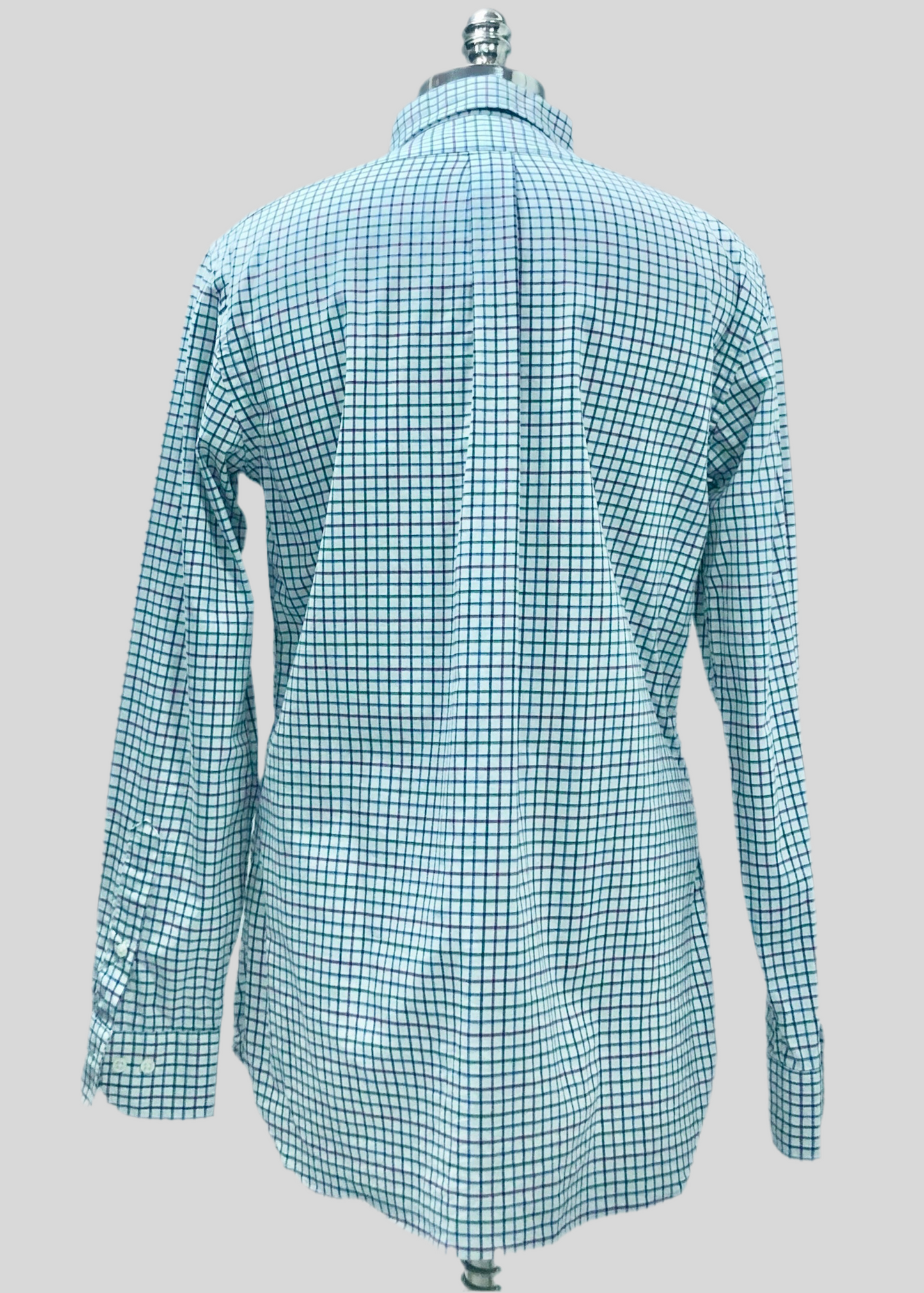 Camisa Polo Ralph Lauren 🏇🏼 Color blanco de cuadros en color azul, verde y rojo Talla L Entalle Custom Fit