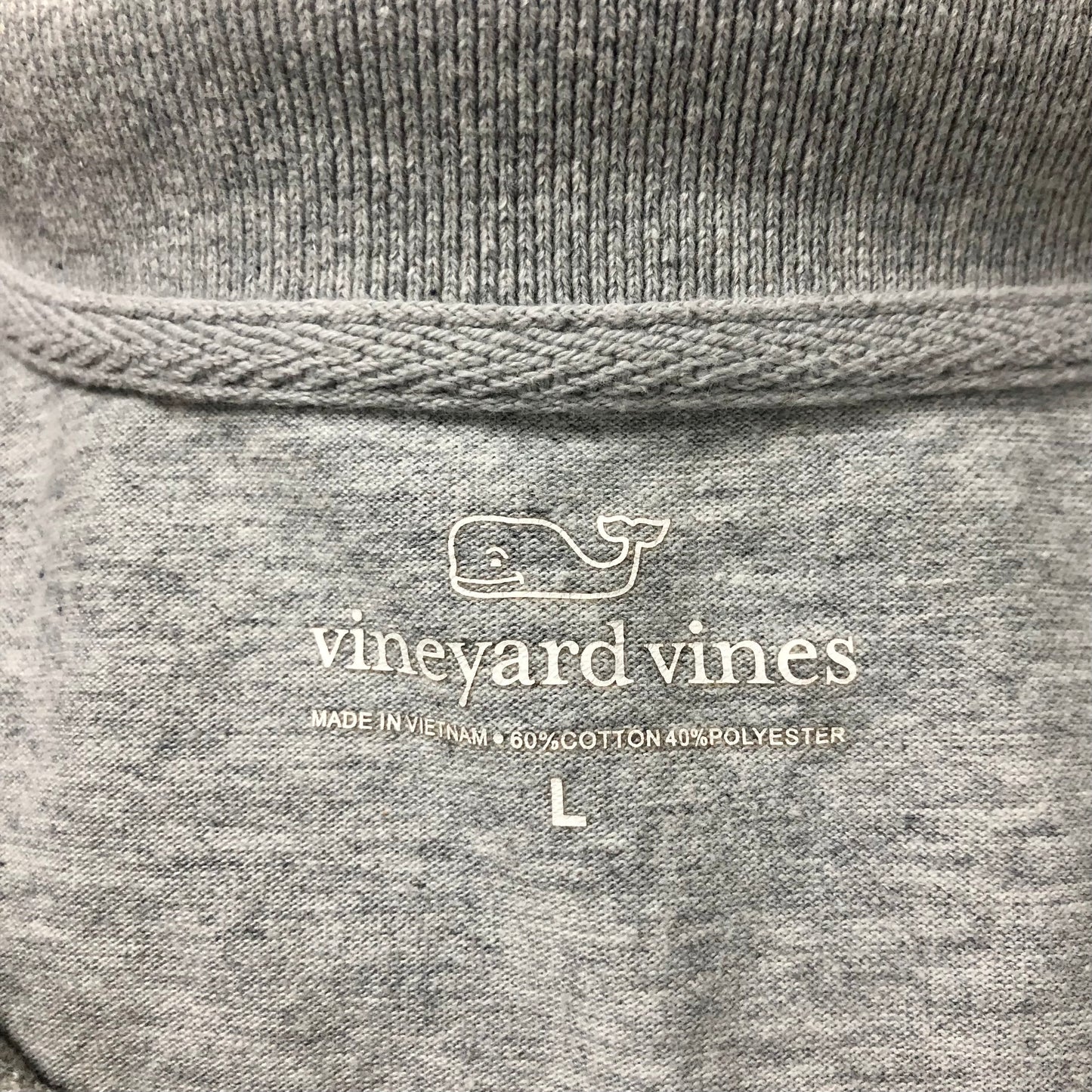 Camiseta Polo Vineyard Vines 🐳 Color gris claro Talla L Entalle Regular