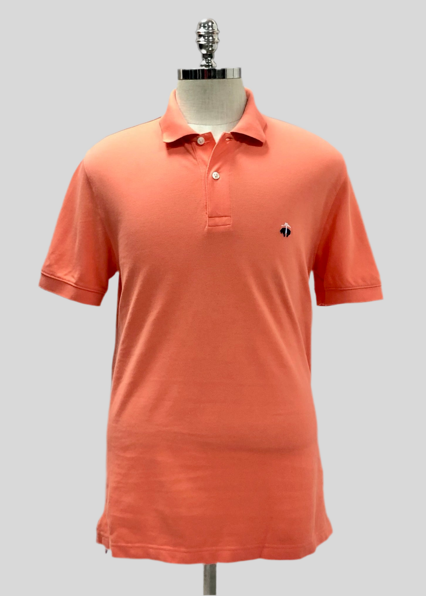 Camiseta Polo Brooks Brothers 🐑 color naranja Talla L Entalle Slim Fit