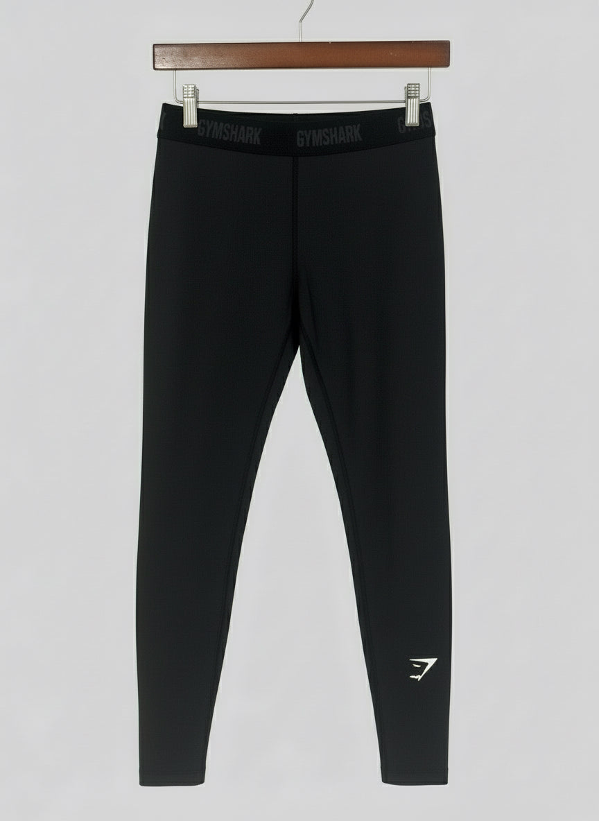 Malla de entrenamiento Gymshark 🏋🏽 para hombre en Color negro y logo en blanco Talla L