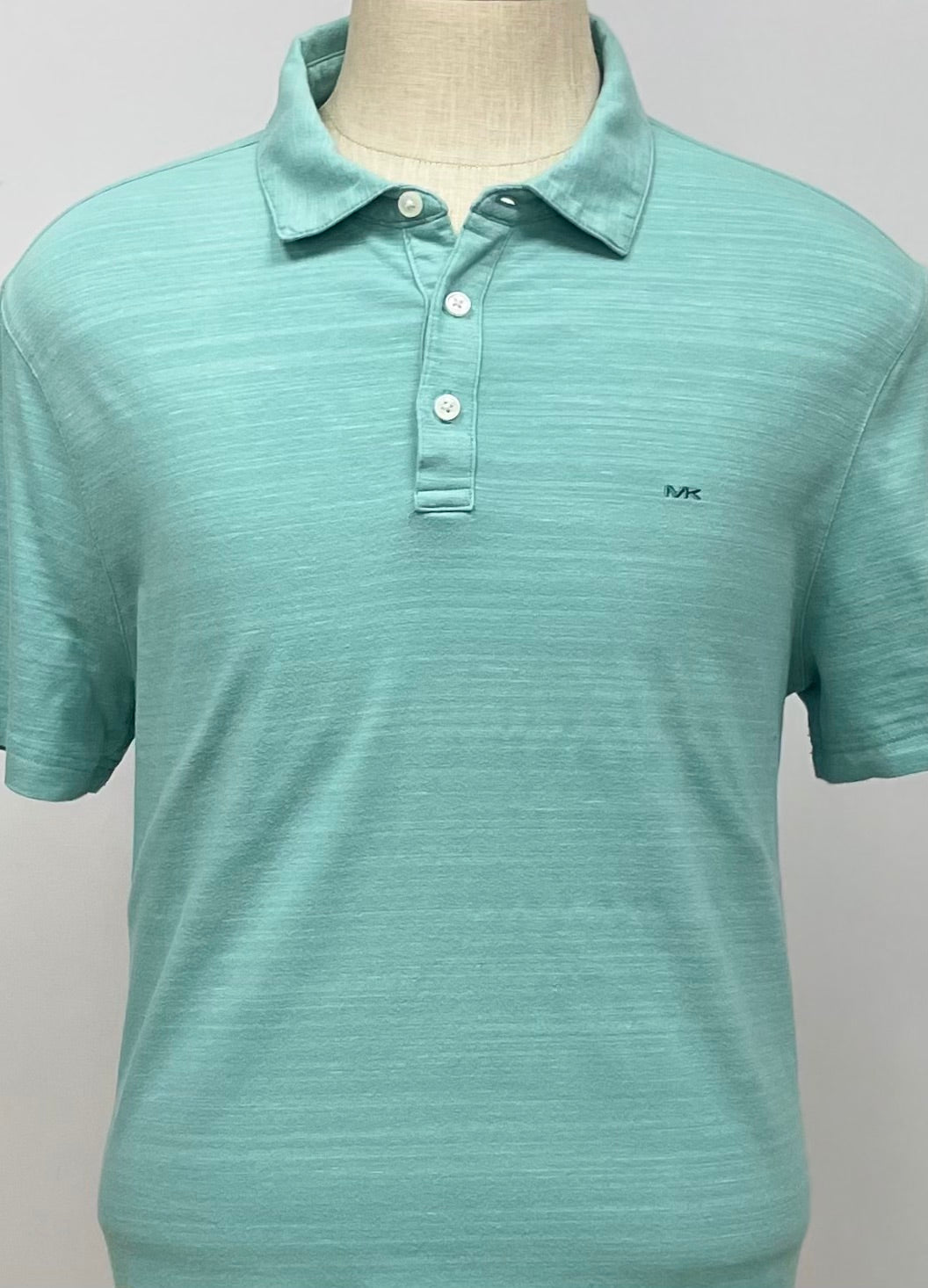 Camiseta Polo Michael Kors color turquesa Talla XL Entalle Regular