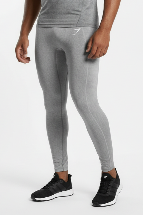 Mallas de entrenamiento Gymshark 🏋🏽 para hombre en Color gris y cintura en negro Talla L