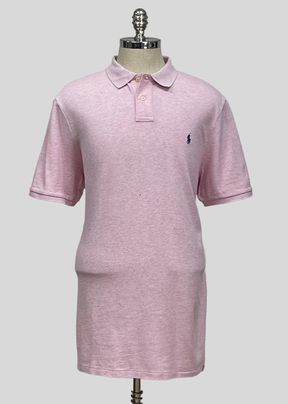 Camiseta Polo Ralph Lauren 🏇🏼color rosado claro Talla XL Entalle Clásico