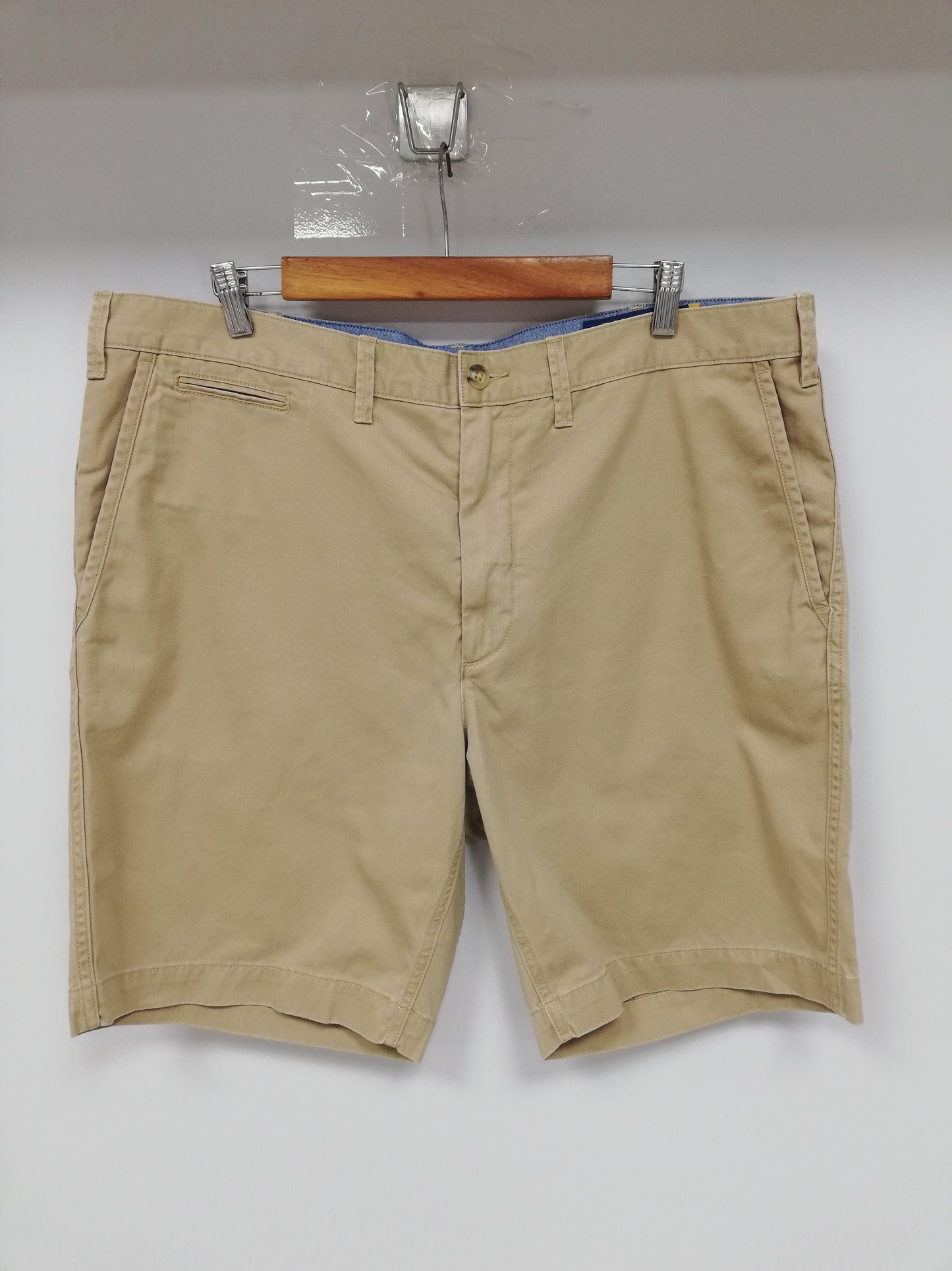 Short Casual Polo Ralph Lauren color Kaki Talla 38 Entalle Clásico de 8”